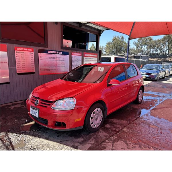 2007 VOLKSWAGEN RABBIT