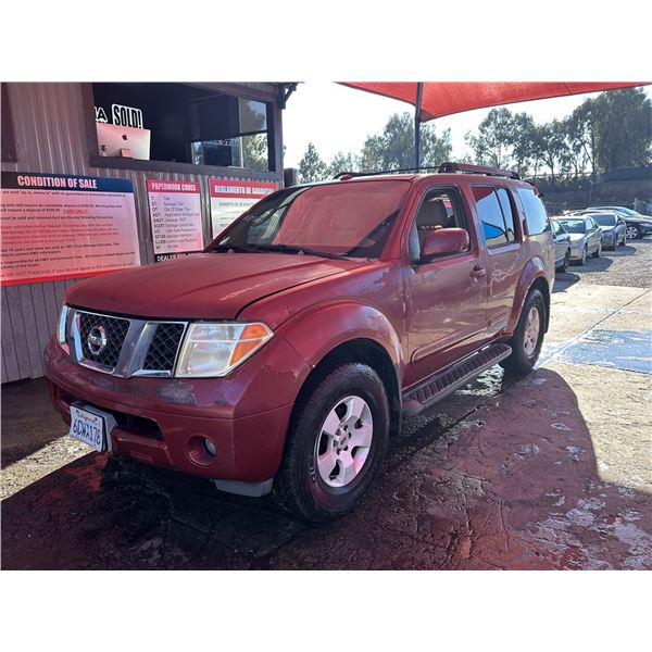 2006 NISSAN PATHFINDER