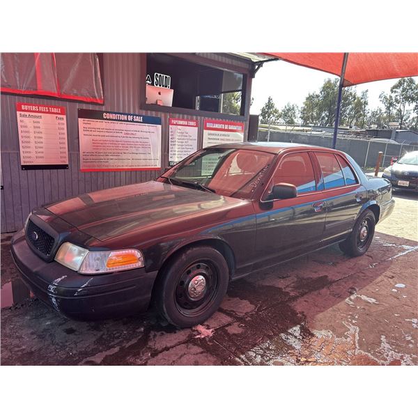 2011 FORD CROWN VICTORIA