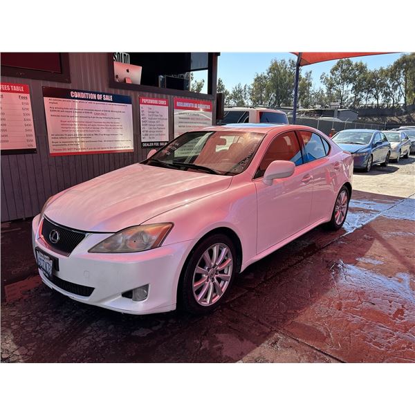 2008 LEXUS IS 250
