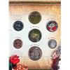 Image 2 : 2004 Royal Canadian Mint Holiday Gift Set Coins with Coloured Quarter