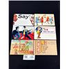 Image 1 : 6 Vintage Humour Postcards
