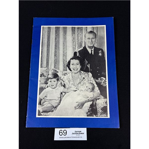 1957 Royal Visit To Vancouver Programme (Nice Item)