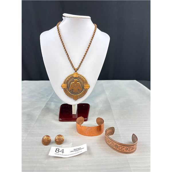 Southwestern Copper Jewelry Set