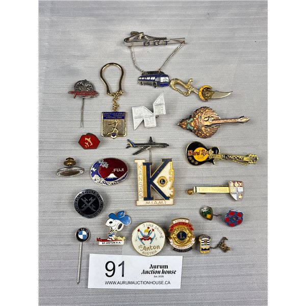 Interesting Lot of Collector Pins