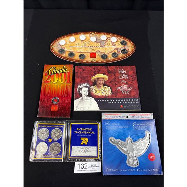 Nice Lot of Collectable Canadian Coins in Holders