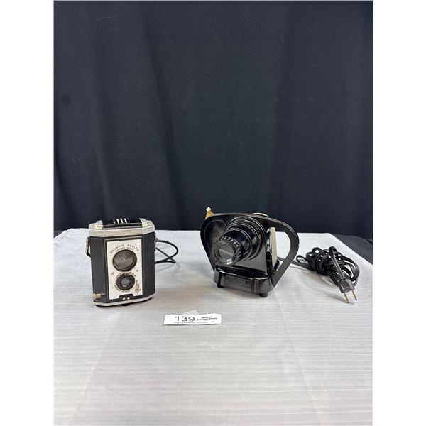 Vintage Brownie Reflex Camera + Bakelite Viewmaster