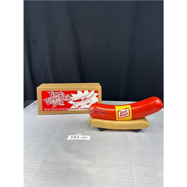 Vintage Oscar Meyer Wiener Mobile Bank with Original Box