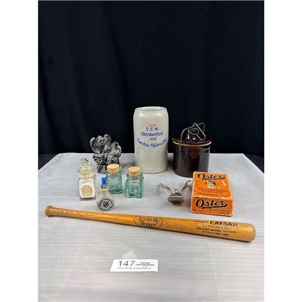 Vintage Collectable Lot Gargoyles, Bottles, Clippers, etc.