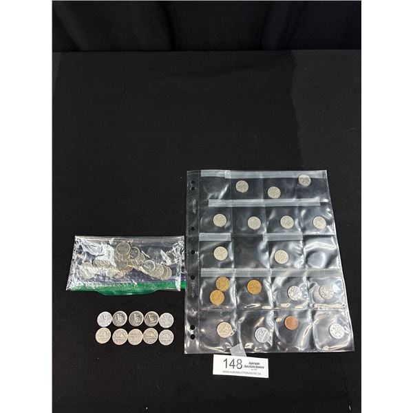 Collectable Lot of Old Canadian Nickels