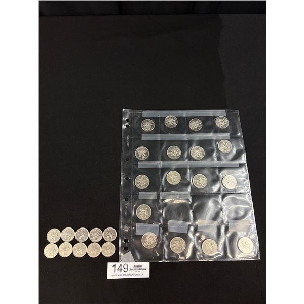 Nice Collectable Lot of 1973 Canadian RCMP Quarters