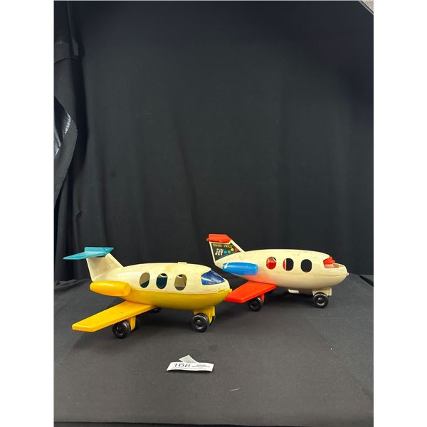 2 1970's Playmobil Airplanes