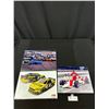 Image 1 : 2 Tin Nascar Signs + Autographed Paul Tracy Racing Car