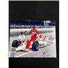 Image 2 : 2 Tin Nascar Signs + Autographed Paul Tracy Racing Car