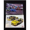 Image 3 : 2 Tin Nascar Signs + Autographed Paul Tracy Racing Car