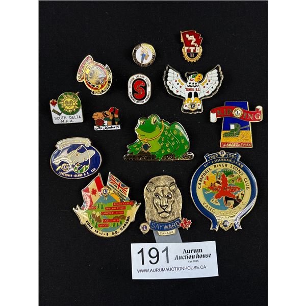Collectable Lot of Enamel Collector Pins