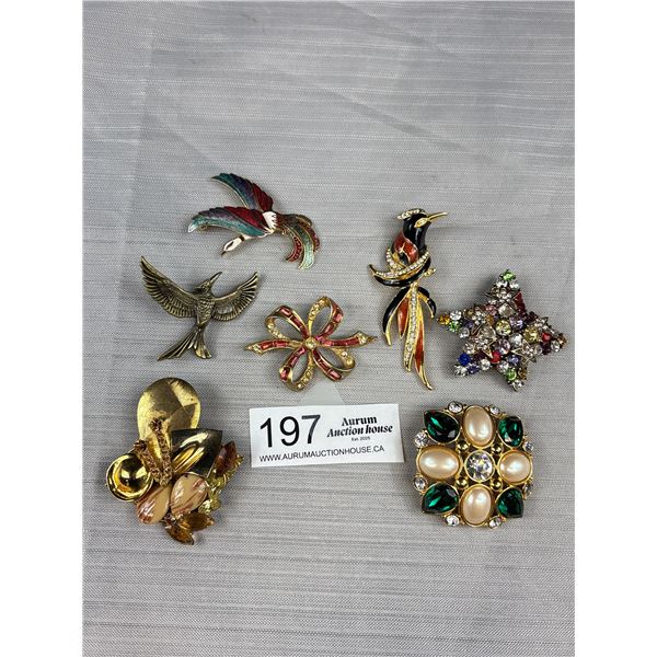 Nice Lot of Vintage Brooches