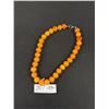 Image 2 : Vintage Amber Turqouise Bead Necklace C.1990s Very Nice Quality