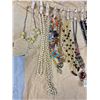 Image 2 : Full Vintage Necklaces w/ Display Semi Precious, Pearl, Enamel, Signed Designer, etc…Excell