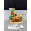 Image 1 : Vintage "Singing Lessons" Boy & Bird Hummel Figure, Made in Germany, Approx 3.25"