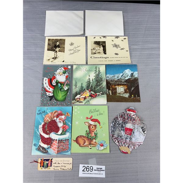 Vintage 40s-50s Xmas Camp Lot