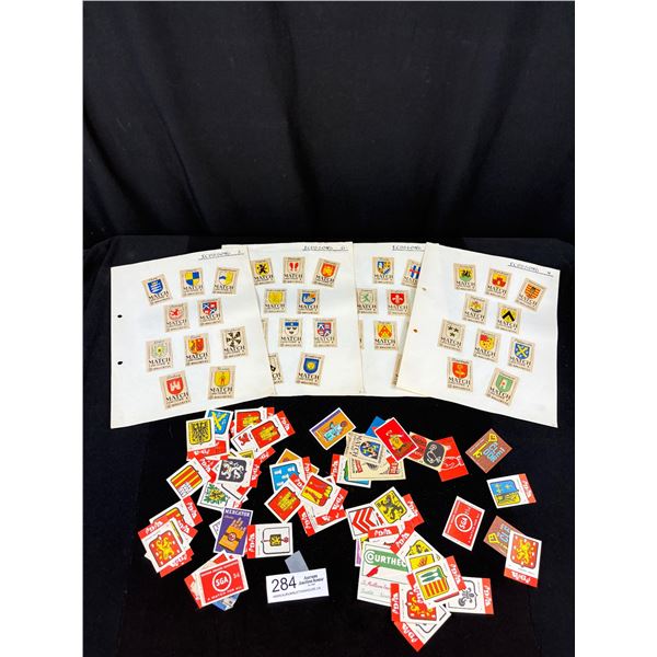 100 + Unused Matchbox Labels (Vintage 1950s)