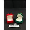 Image 2 : 2 Unusual (Jewelry) Ring Boxes Xmas Tree + House