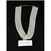 Image 3 : 5 Rows Faux Pearl Choker Necklace