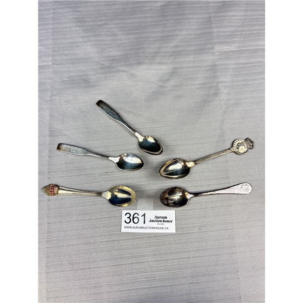 Several Vintage Collectors Spoon, 1939 Canada, Queen Elizabeth Visit Canada , 1959 Canada Peace Towe
