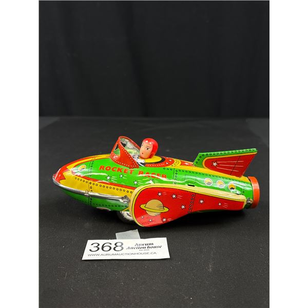 Vintage friction tin toy Rocket Racer