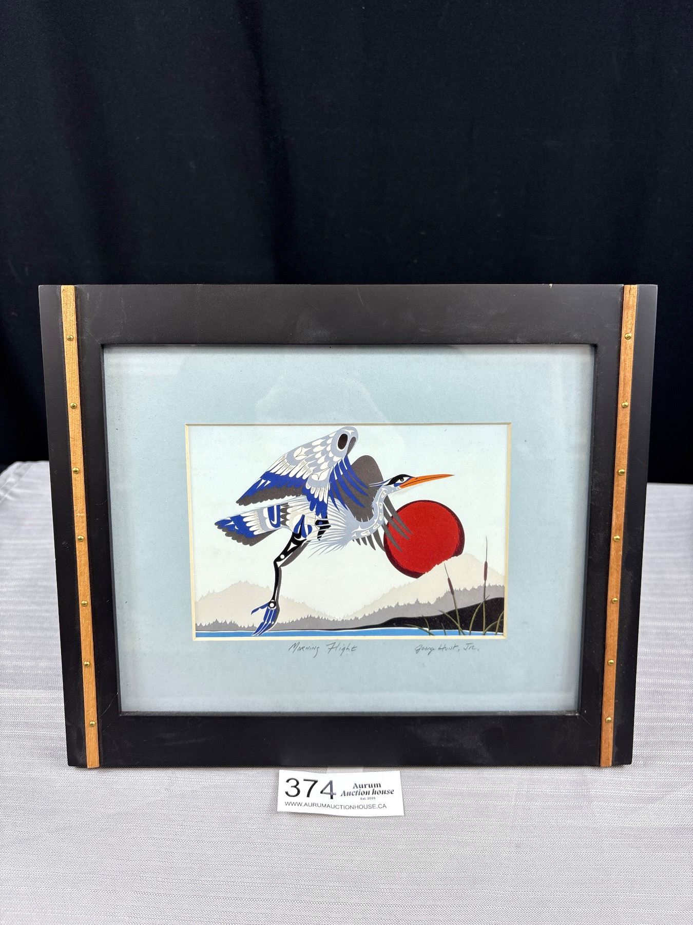 Very Nicely Framed Native Print 
