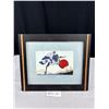 Image 1 : Very Nicely Framed Native Print "Morning Flight" Signed by George Hunt Jr