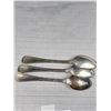Image 5 : Seven Matching Silver Tea Spoons, Each Marked