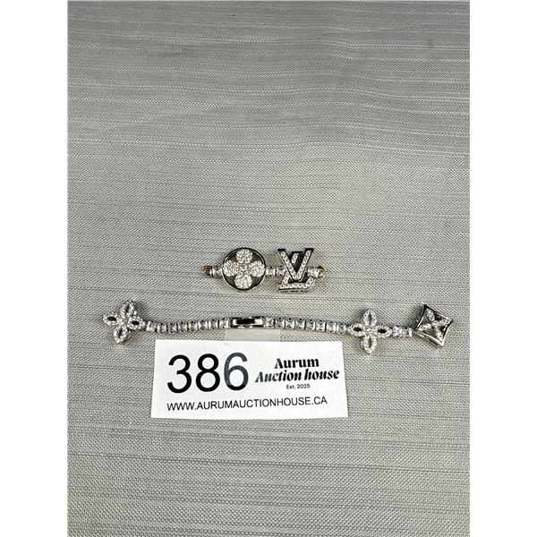 Beautiful Louise Voiton Bracelets Broken, Needs