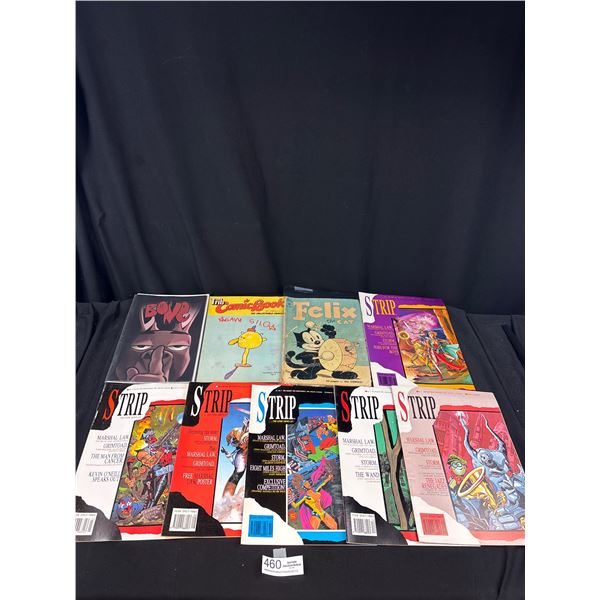 Lot of Comics #1-6 1990 Strip Comics, #55 Bone #19 1951 Felix the Cat +