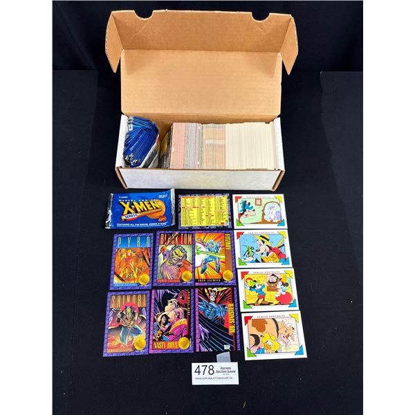 Lot of Disney, Marvel and X-Men II Trading Cards