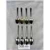 Image 1 : 8 Matching Silver Tex Spoons, Marked Rogers & Bros