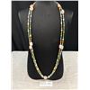 Image 1 : Very Long Double Strand Beads Necklace