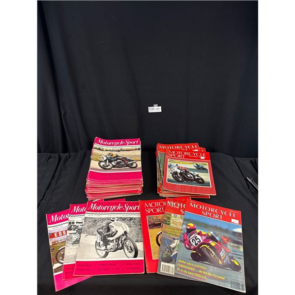 Lareg lot of vintage motorcycle magazines