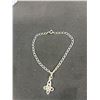 Image 3 : Sterling Silver w/ Celtic Charm, Marked 925 Bracelet, Marked 925