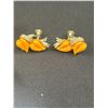 Image 3 : 3 Pairs of Vintage Clip On Earrings