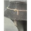 Image 3 : Gold Plated Enamel Pendant w/ Chain Necklace