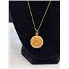 Image 2 : Vintage Gold Plated w/ Chain Hinged Picture Locket Pendant Necklace