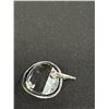 Image 2 : Just Like New Sterling Silver w/ Crystal Stone Pendant, Marked 925 Opera