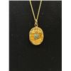 Image 2 : Vintage Picture Locket Pendant w/ Chain Necklace