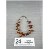 Image 1 : 3 Strands Natural Amber Bracelet