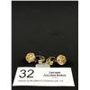 Image 2 : Vintage Aurora Borealis Rhinestones Clip on Earrings