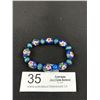 Image 1 : Vintage Closonnee Beads Stretch Bracelet