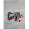 Image 3 : 2 Pairs of Peruan Earrings