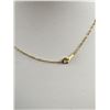 Image 3 : Vintage Gold w/ Black Onyx Stones Necklace, Marked TOR. G.F.
